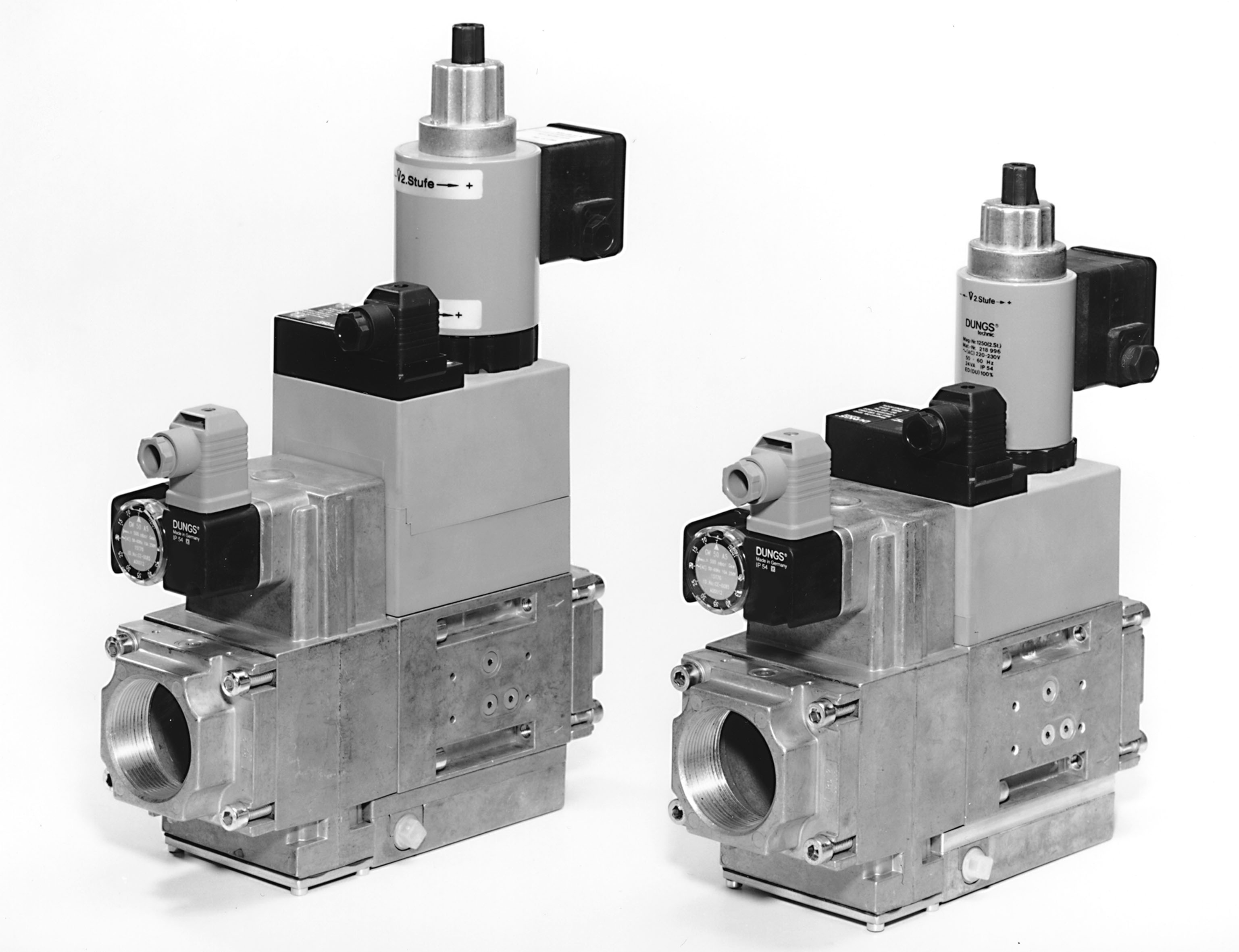 Dungs MB-ZRD (LE) 415-420 B01 Combined Regulator And Safety Shut Off Valves  - Two Stage Function (high/low) // Techrite Controls New Zealand